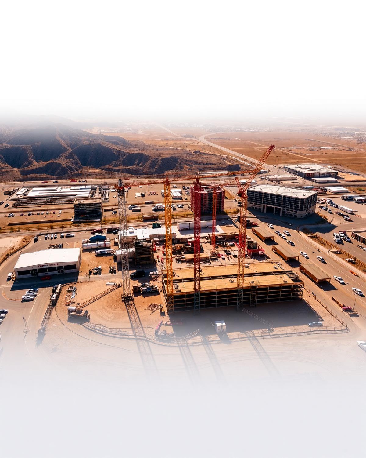North Vegas site — progress flight